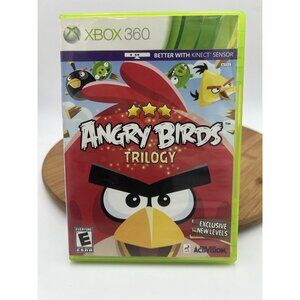 Angry Birds Trilogy Xbox 360 CIB Complete Tested‎ & Working