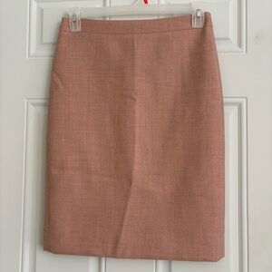 J, Crew Classic No. 2 Wool Pencil Skirt No. 2, Size 4