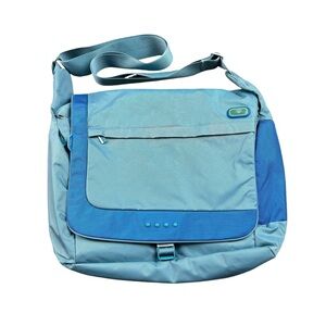 TUMI Tech nylon crossbody bag 5112MSS light blue messenger laptop bag