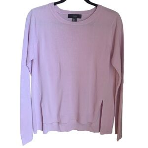 Lilac Sweater with Slits Size Large