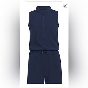 Adidas Navy Golf Romper Jumpsuit