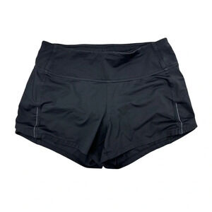 Lululemon Morning Miles Athletic Shorts 3" Inseam in Black Size 4 Running