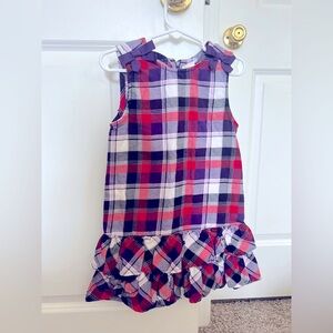 Gymboree Girls Plaid Sleeveless Dress