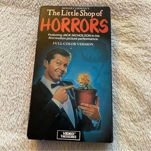 Vintage VHS Little Shop of Horrors Roger Corman original Jack Nicholson​…​​