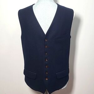 Ted Baker Wool Cashmere Blend Waistcoat Vest