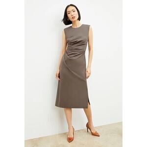 NWT M.M. Lafleur Jeannine 1.0 Dress-Sharkskin :: Mink