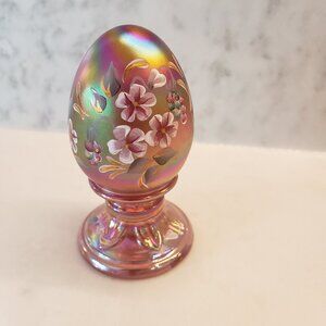 Fenton Limited Edition Egg 152/500, Handpainted by Diane Gessel