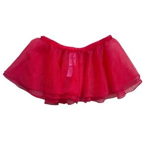 Carter’s Girls’ Red Tutu Skirt in Tulle for 5T/ 5 NWOT