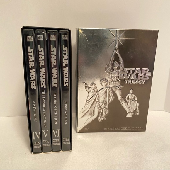 Star Wars Episodes 1-6 Individual DVDs & Trilogy Box Set With Bonus Materials - Picture 8 of 16