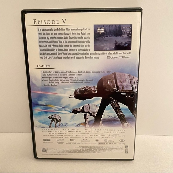 Star Wars Episodes 1-6 Individual DVDs & Trilogy Box Set With Bonus Materials - Picture 12 of 16