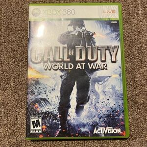 call of duty‎ WaW (xbox 360)