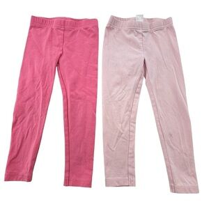 Carter’s Toddler Girl 2-Pack Leggings in Light Pink and Pink 3T  🛑ADD ON 6$ 🛑