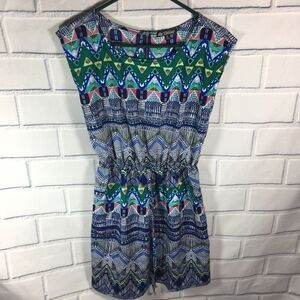 BeBop Womens Summer Dress - Geometric SZ M