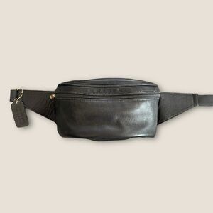 Coach leather belt bag