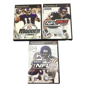 Set of (3) PlayStation 2 Video Games