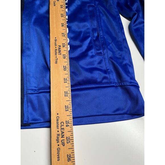 Umbro El Salvador Football Soccer Jacket Small Full Zip Windbreaker Blue Sport - Picture 14 of 16