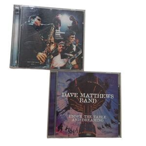 Dave Mathews Band Cd Lot - Listener Supported & Under the Table