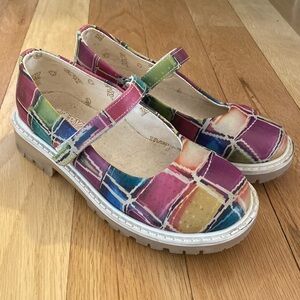 Goby ‘Catch Your Mood’ Plaid Mary Janes 33