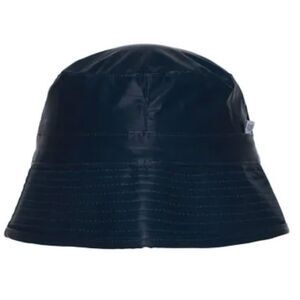 RAINS Unisex Bucket Hat in the Ink Color in the Size XS-M