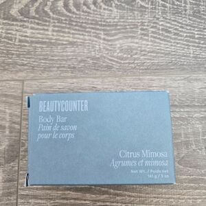 Rare! Beautycounter NEW Citrus Mimosa Body Bar Soap 5oz