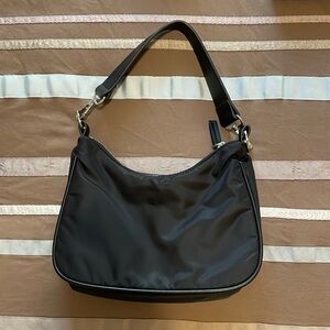 Mango Nylon Small Shoulder Baguette Bag y2k