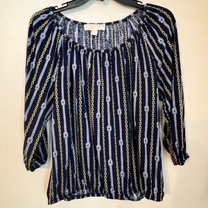 Michael Kors Pilgrim Blouse Medium