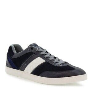 Original Penguin Mens Leather Lace Up Sneakers Size 7 1/2 Shoes FREE SHIPPING