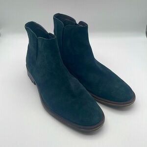 All Saints - Amsterdam Chelsea Suede Boots - Navy - 11