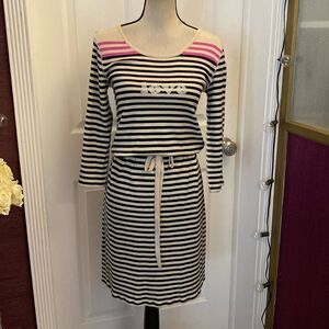 Sonia Rykiel belted dress, L