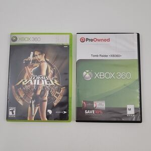 Tomb Raider Anniversary & Tomb Raider Xbox 360 Games