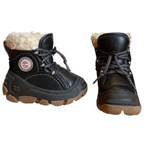 Olang Kids Toddler Randa Winter Boots Size 21/22 in Nero