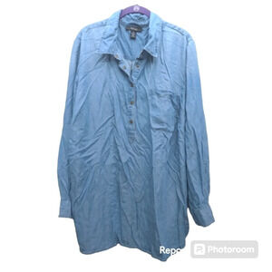 Style & Company Chambray look Shirt