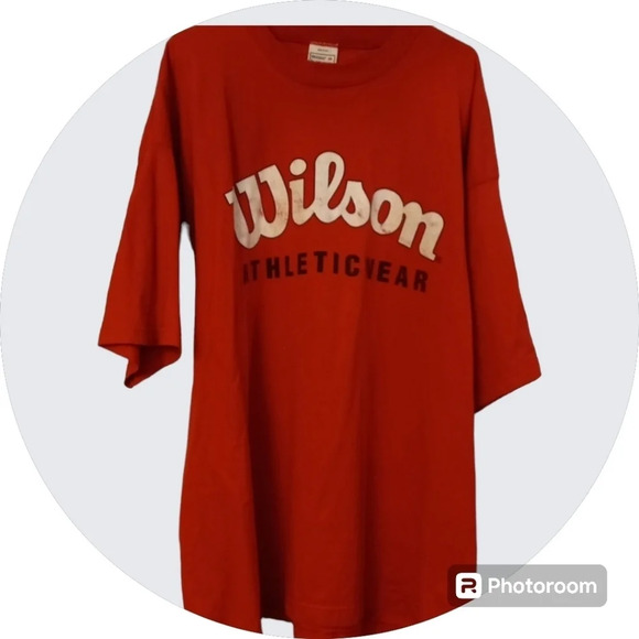 Vintage Wilson Heavyweight Tshirt - Picture 1 of 7