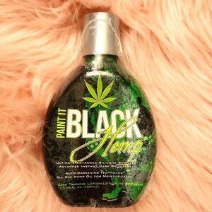 Brand New PAINT IT BLACK HEMP ADVANCED DARK TANNING LOTION