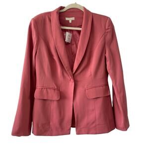 NWT Cefian Pink Blazer Size Small Rose