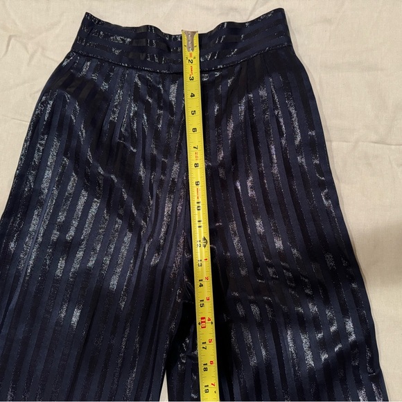 Mark Jacobs navie blue straight pants size 6 - Picture 4 of 11