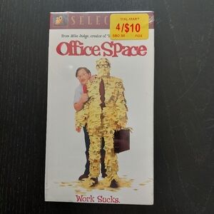 Office Space VHS 1999 Factory Sealed New‎ From WAL-MART