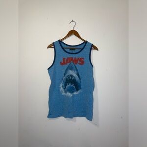 Jaws Classic Shark Men's Graphic Tank Top