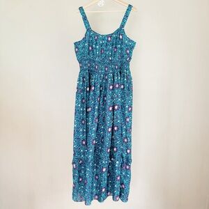 Sundance Printed Cotton Maxi Dress