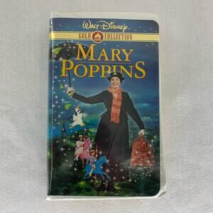 Walt Disney Gold Classic Collection Mary Poppins VHS