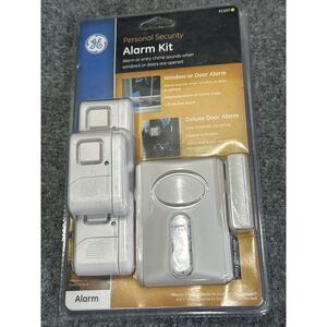 GE Personal Security Alarm Kit #51107‎ - Window or Door Alarm - New in Package