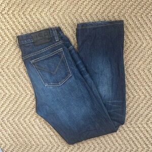 John Varvatos - Classic Straight Denim Jeans - Dark Wash - 31