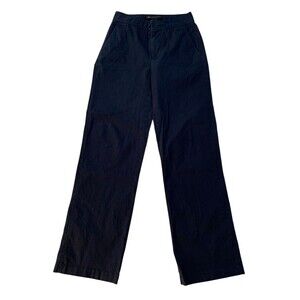 Marc Jacobs Women's size 2 Navy High Waist Straight Relaxed Fit Trouser Pants