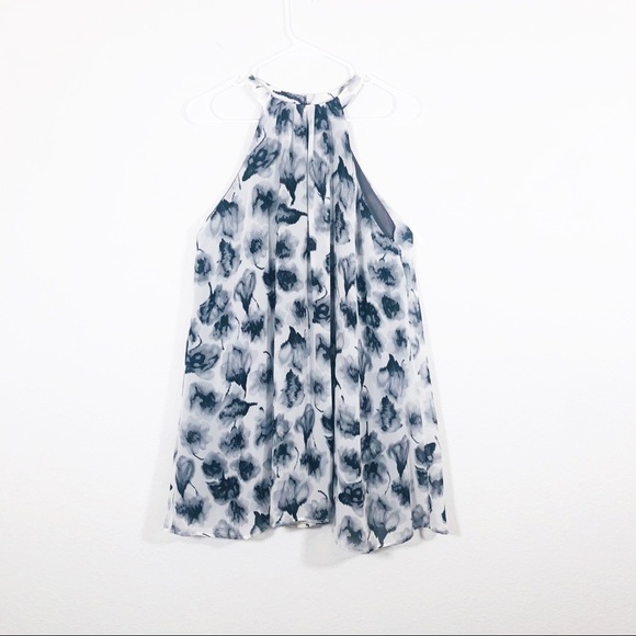 ASTR black and white watercolor floral flower dress - Picture 3 of 8