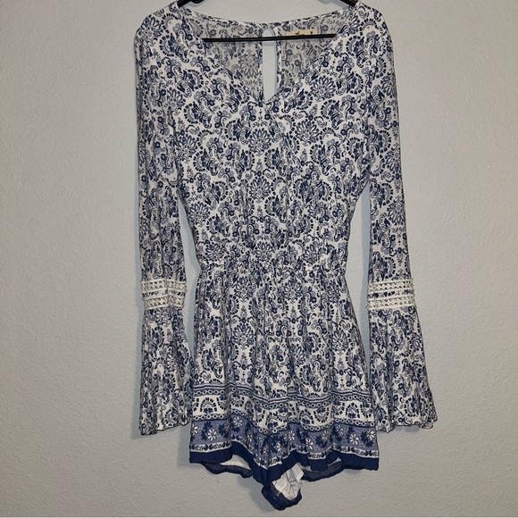 Hollister Pants - Hollister Long Sleeve Shorts Romper Dress