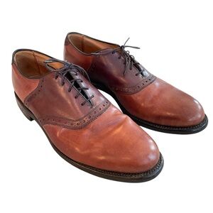 Allen Edmonds Shelton Made in the USA 🇺🇸 Brown Leather Wingtips Men’s Size 11