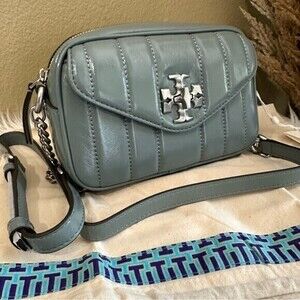 New Tory Burch Kira patent Small camera bag