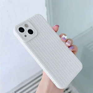 ⚠️Clearance iPhone 13/Pro/Pro Max White Textured Phone Case