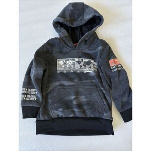 Encrypted Boys‎ Hoodie size 2T  Gray Black Camo