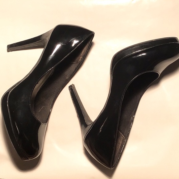 FIONI shiny platform stiletto high heels 9.5 - Picture 4 of 10